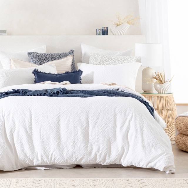 habitat white duvet cover