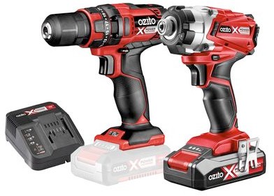 Ozito PXC 18V Drill \u0026 Impact Driver K 