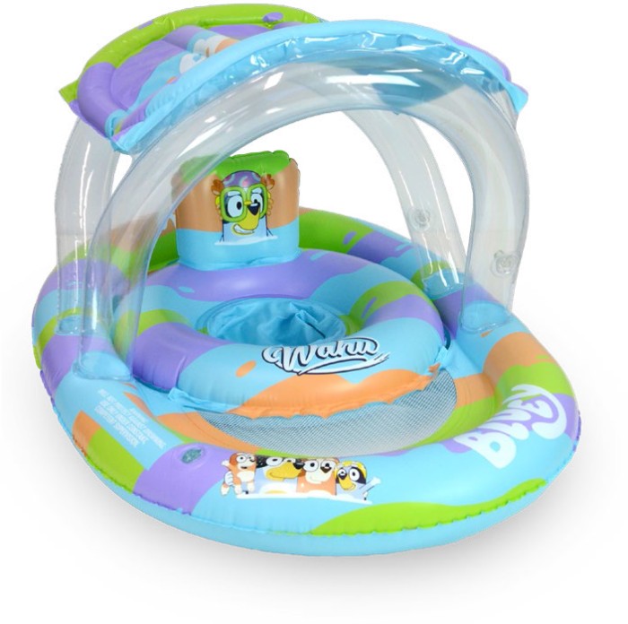 Bluey Swim Ring with Seat and Canopy Big W Catalogue Salefinder