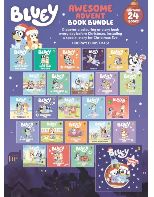 Bluey Advent Calendar Awesome Kmart Catalogue Salefinder