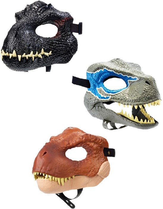 Jurassic World Mask - Assorted - Toymate Catalogue - Salefinder