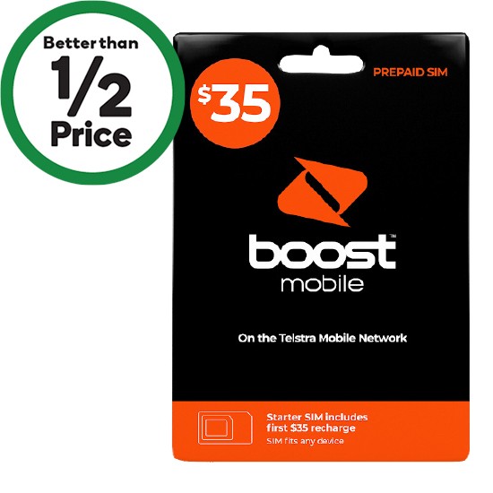 boost sim woolworths