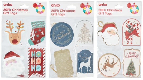 christmas gift stickers kmart