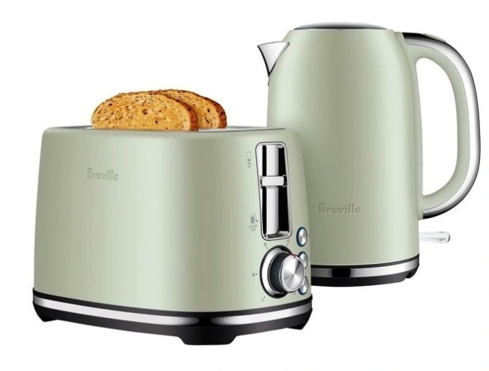 Breville Brunch Set Toaster and Kettle in Sage Myer Catalogue