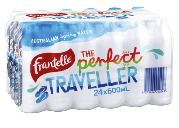 Coles Spring Water 24 Pack 600mL