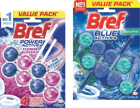 BREF WC New Toilet Hangers Cleaners Fresheners Variety