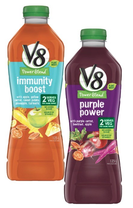 V8 purple power on sale juice