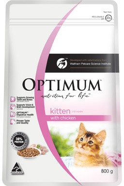 Coles optimum hot sale cat food