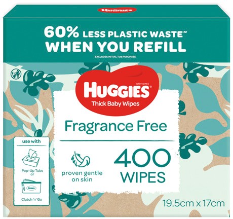 Huggies baby sale wipes refill