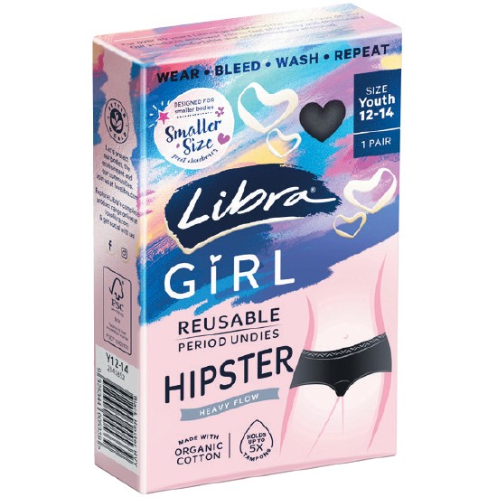 Libra Girl Reusable Period Underwear - Woolworths Catalogue