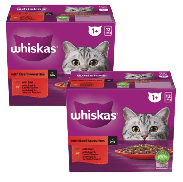 Whiskas Favourites Cat Food 12x85g Coles Catalogue Salefinder