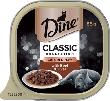 Dine Classic Wet Cat Food 85g Selected Varieties IGA Catalogue