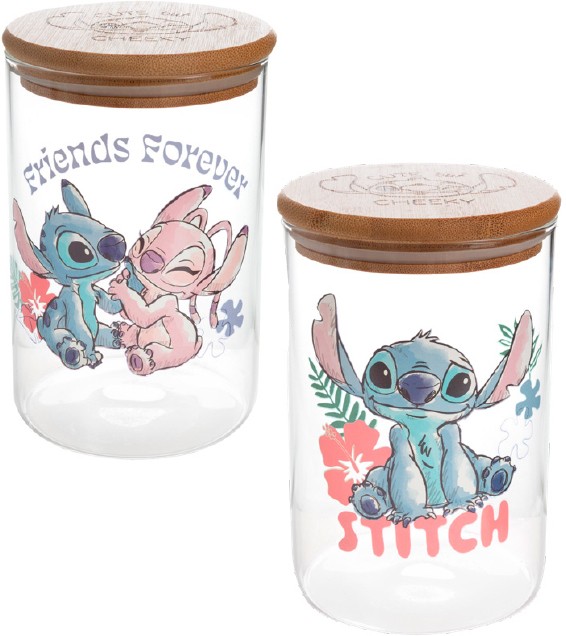 Disney Stitch Glass Canister 1L