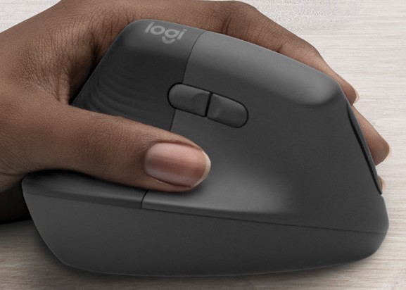 Logitech Lift Left-handed Vertical Ergonomic Mouse