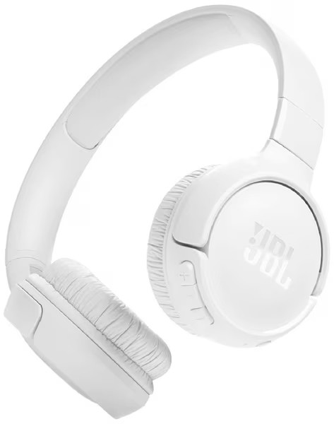 JBL Tune 520 Bluetooth Headphones - White