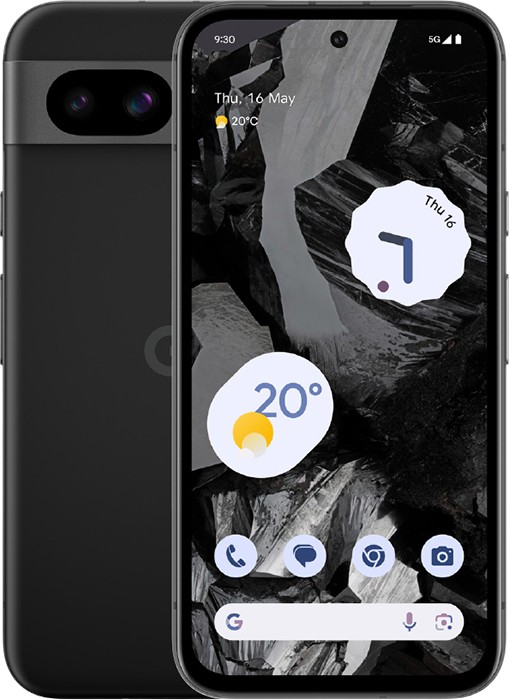 Google Pixel 8a 128GB Unlocked Smartphone - Obsidian