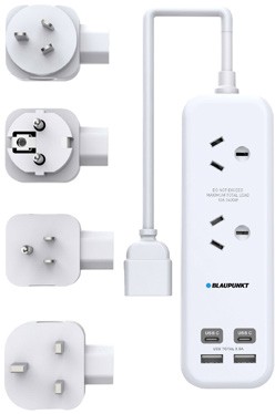 Blaupunkt Universal Travel Adaptor Kit White