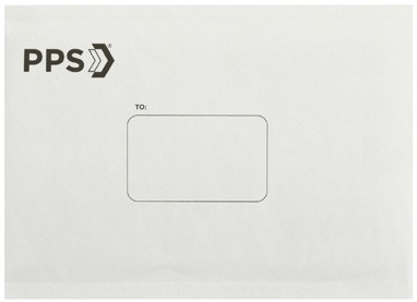 PPS Recycled Plastic Bubble Mailer Size 1