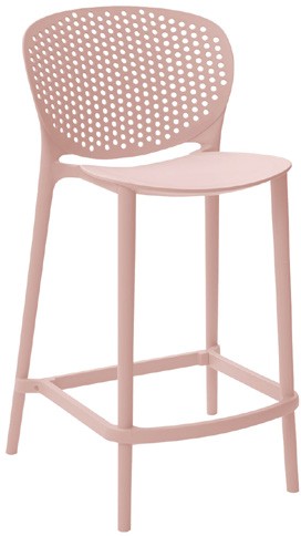Otto Ringsted Stool - Pink