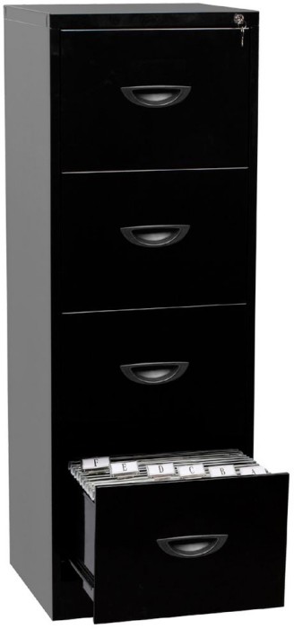 J.Burrows Soho 4 Drawer Filing Cabinet