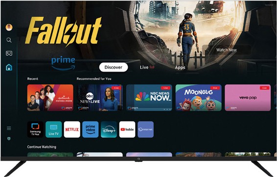 Qbell 50" 4K UHD TV with Tizen OS