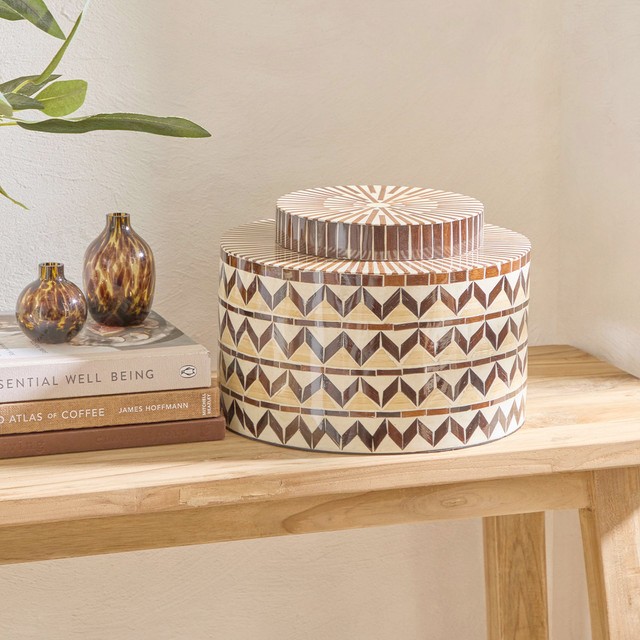 Mica Bamboo Jar by M.U.S.E.