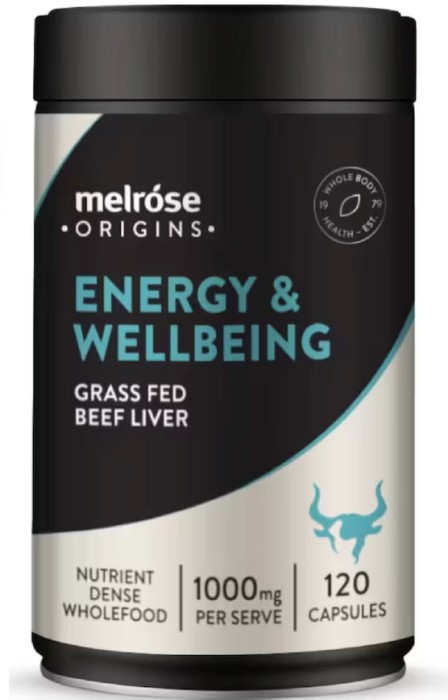 Melrose Origins Organ Meat Energy & Wellbeing 120 Capsules