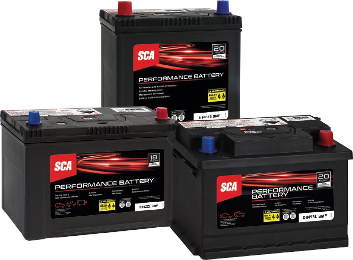 SCA Automotive & 4WD Batteries^
