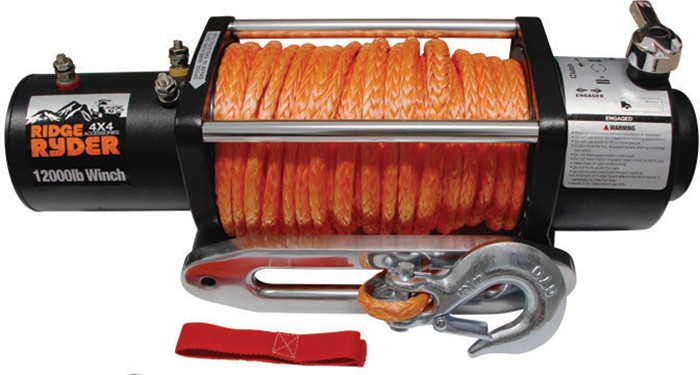 Ridge Ryder 12000lb 12V Electric Winch