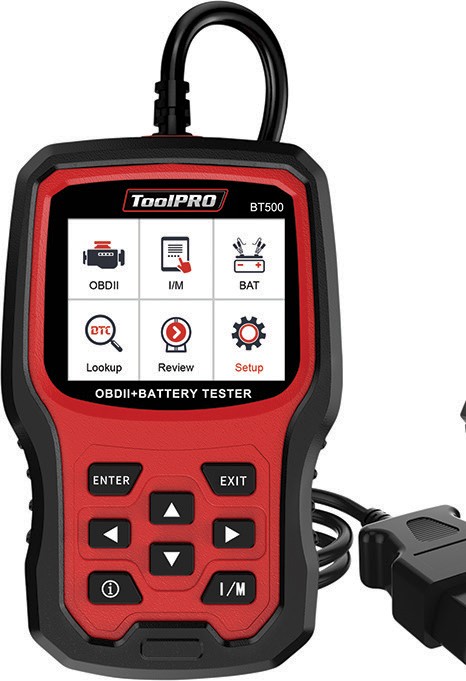 ToolPRO Auto Diagnostic Scanner & Battery Tester