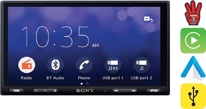 Sony 6.95” Apple CarPlay & Android™ Auto Media Player