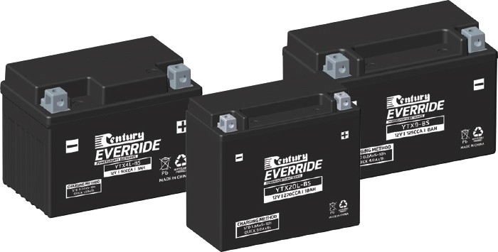 Century Everride Powersports Batteries