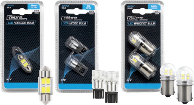 Calibre LED Automotive Globes
