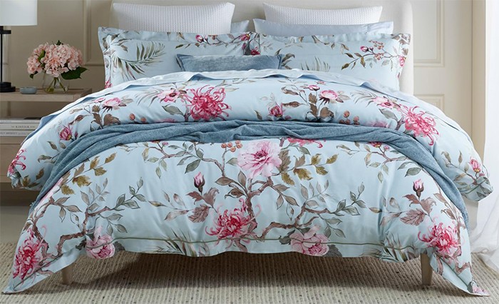 Heritage Rozala Cotton Sateen Quilt Cover Set^