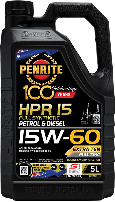 Penrite HPR 15 15W-60 Full Synthetic 5L