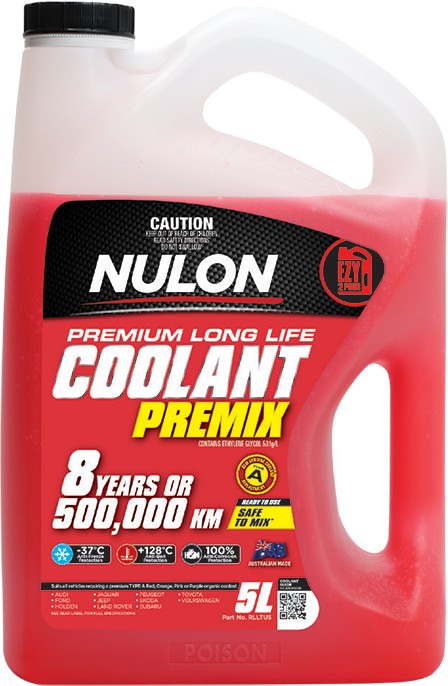 Nulon Red Premium Long Life Coolant Premix 5L