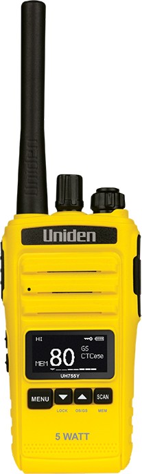 Uniden 5 Watt UHF Handheld Radio