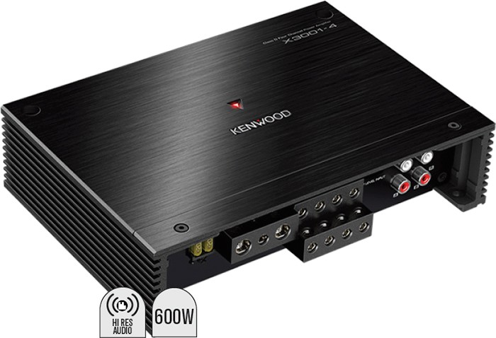 Kenwood Compact D-Class 4CH Amplifier