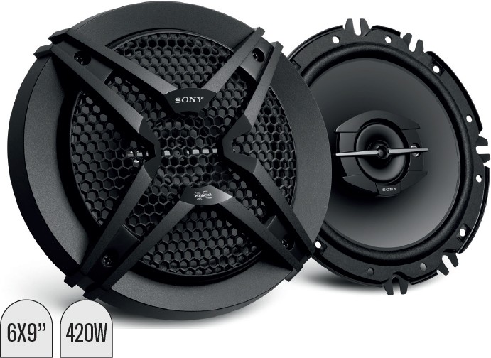Sony 6x9” 3 Way Coaxial Speakers