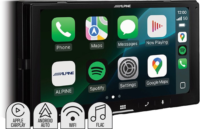 Alpine 7” Touchscreen Multimedia Receiver