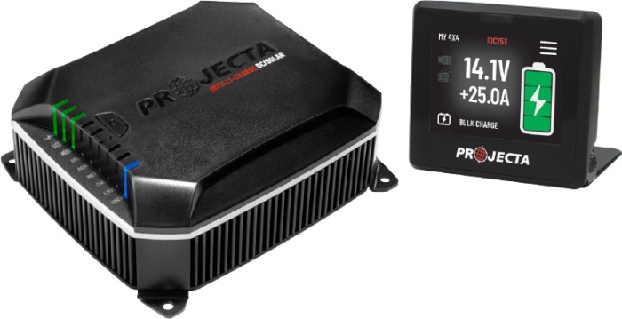 Projecta DC-Solar Dual Battery Charger with Smart Display