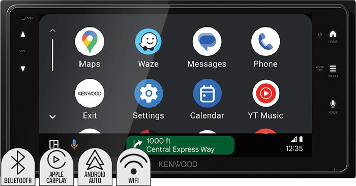 Kenwood 6.8” Wsvga Display Digital Media Receiver