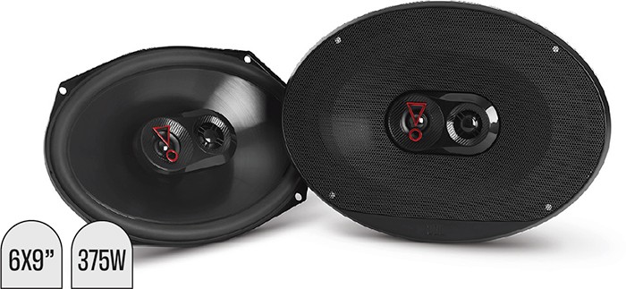 JBL Stage3 6x9” 3 Way Triaxial 3 OHM Speakers