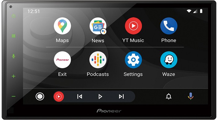 Pioneer 6.8” AV Head Unit