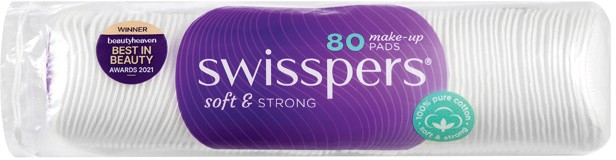 Swisspers Make‑up Pads 80 Pack