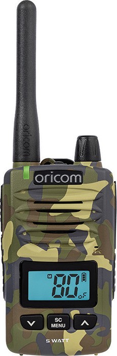Oricom 5W UHF Handheld Radio DTX600 Camo