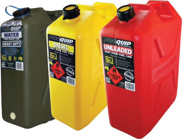 Proquip 20L Plastic Jerry Cans