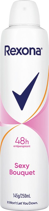 Rexona Antiperspirant Deodorant 250mL - Sexy Bouquet