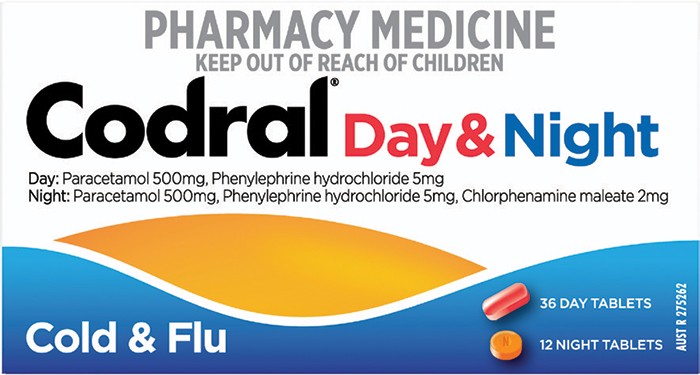 Codral PE Cold & Flu Day & Night 48 Tablets^