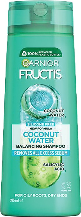 Garnier Fructis Coconut Water Shampoo 315mL